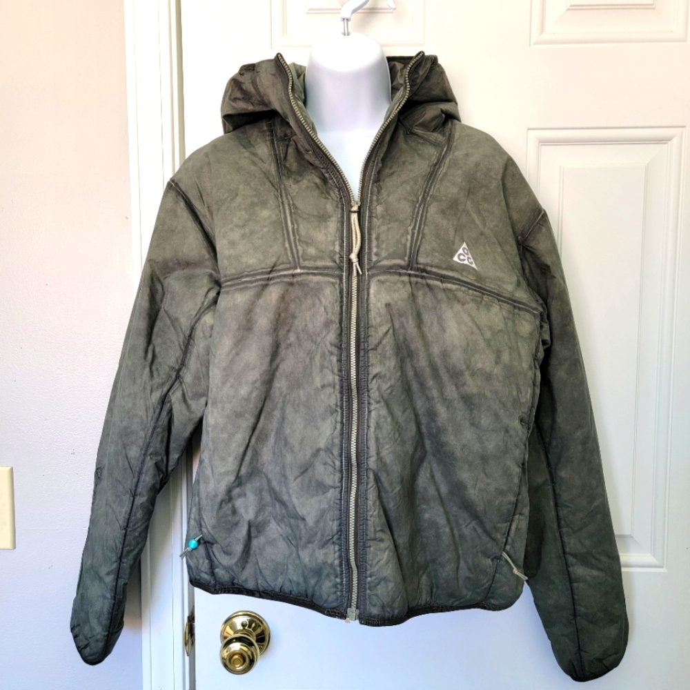 NWT Nike ACG Therma-Fit ADV Rope De Dope Jacket Light Army Green Womens Medium